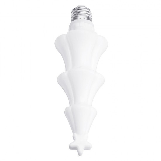 AC85-265V E27 1W RGB+Yellow Christmas Tree Shape LED Light Bulb for Holiday Decor AC85-265V E27 1W RGB+Yellow Christmas Tree Shape LED Light Bulb for Holiday Decor