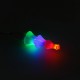 AC85-265V E27 1W RGB+Yellow Christmas Tree Shape LED Light Bulb for Holiday Decor