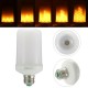 E27 4W SMD2835 1595K Two Modes Warm White 99LEDs Flicker Flame Corn Light Bulb AC85-265V