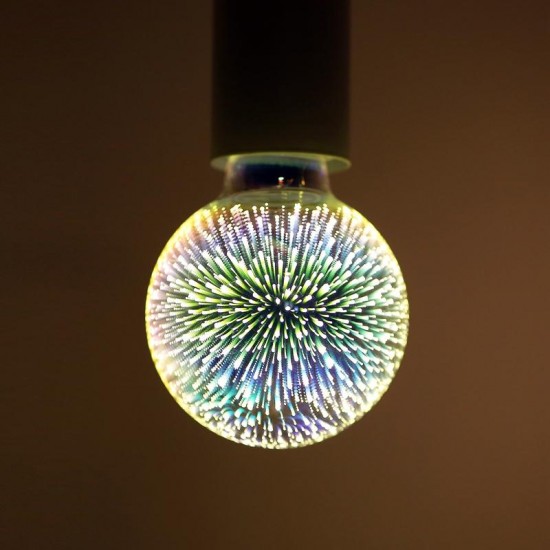 E27 5W SMD2835 LED Warm White 3D Decorative Edison Light Bulbs Holiday Party Lamp AC85-265V
