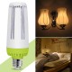 E27 6W 8W 10W SMD5730 Pure White Warm White No Flicker Milky Cover LED Corn Bulb AC85-265V