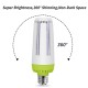 E27 6W 8W 10W SMD5730 Pure White Warm White No Flicker Milky Cover LED Corn Bulb AC85-265V