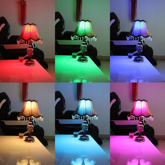 E27 9W Color Changing LED Globe Light Bulb with 2.4G Wireless Remote Controller AC85-265V E27 9W Color Changing LED Globe Light Bulb with 2.4G Wireless Remote Controller AC85-265V