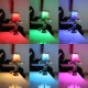 E27 9W Color Changing LED Globe Light Bulb with 2.4G Wireless Remote Controller AC85-265V E27 9W Color Changing LED Globe Light Bulb with 2.4G Wireless Remote Controller AC85-265V