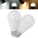 E27 A60 9W 620LM Warm White Pure White Dusk to Dawn LED Sensor Globe Light Bulb AC100-240V