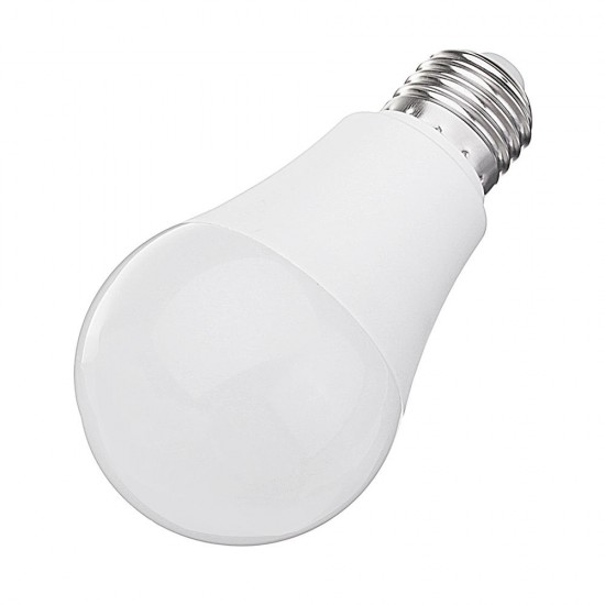 E27 A60 9W 620LM Warm White Pure White Dusk to Dawn LED Sensor Globe Light Bulb AC100-240V