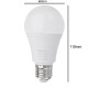E27 A60 9W 620LM Warm White Pure White Dusk to Dawn LED Sensor Globe Light Bulb AC100-240V