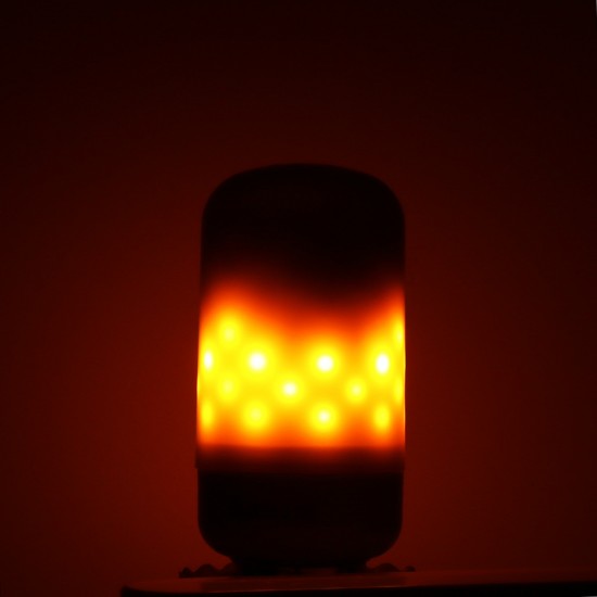 E27 E14 2.7W SMD2835 1595K Two Modes 63LEDs Warm White Flame Light Bulb AC85-265V E27 E14 2.7W SMD2835 1595K Two Modes 63LEDs Warm White Flame Light Bulb AC85-265V