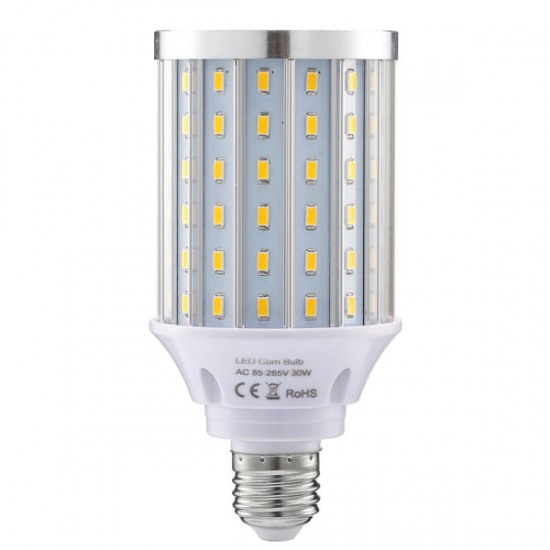 E27 E14 B22 12W 18W 25W 30W SMD 5730 Pure White Warm White LED Corn Light Bulb AC85-265V E27 E14 B22 12W 18W 25W 30W SMD 5730 Pure White Warm White LED Corn Light Bulb AC85-265V