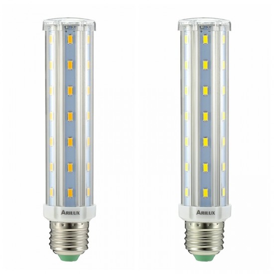 HL-CB 03 E27 E14 B22 15W 5730 Super Bright No Strobe LED Corn T10 Tubular Bulb Replacement AC85-265V