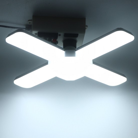 B22/E27 Deformable 4+1 LED Garage Light Bulb Ceiling Fixture Home Shop Workshop Lamp B22/E27 Deformable 4+1 LED Garage Light Bulb Ceiling Fixture Home Shop Workshop Lamp