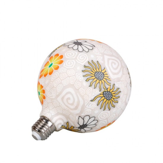 CN-G125TYH Non-Dimmable E27 G125 4W 1800K Warm White LED Tiffany Art Light Bulb AC85-265V