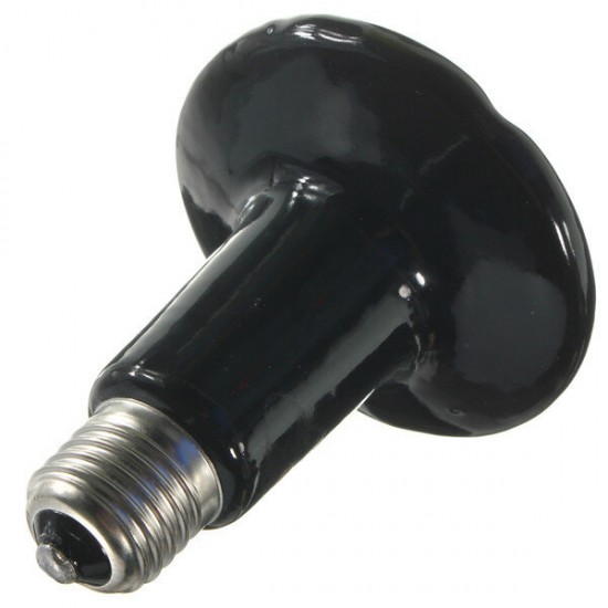Diameter 90mm Ceramic Emitter Heated Pet Appliances Reptile Heat Lamp Black 25W/50W/75W/100W/150W/200W AC 220V Diameter 90mm Ceramic Emitter Heated Pet Appliances Reptile Heat Lamp Black 25W/50W/75W/100W/150W/200W AC 220V