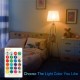 Dimmable 3W 5W 7W 10W 15W E27 AC85-265V RGBW LED Globe Light Bulb Remote Control for Indoor Home Use