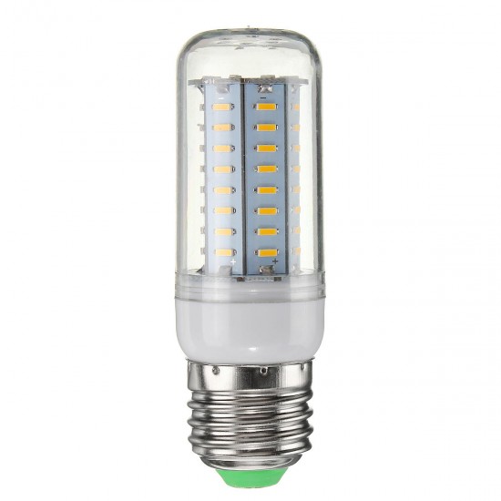 Dimmable AC110V SMD4014 5W 64LED Corn Bulb Light Lamp E27 E14 E12 B22 GU10 G9