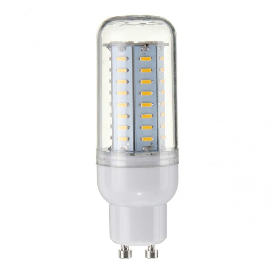 Dimmable AC110V SMD4014 5W 64LED Corn Bulb Light Lamp E27 E14 E12 B22 GU10 G9