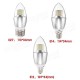 Dimmable E14 E12 E27 7W 60 580LM SMD 3014 LED White Warm White Candle Light Lamp Bulb AC 110V Dimmable E14 E12 E27 7W 60 580LM SMD 3014 LED White Warm White Candle Light Lamp Bulb AC 110V
