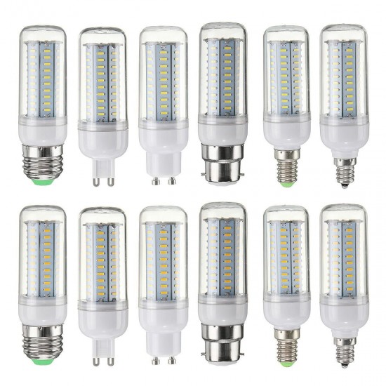 Dimmable E27 E14 E12 G9 GU10 B22 6W SMD4014 LED Corn Bulb Chandelier Light AC220V Dimmable E27 E14 E12 G9 GU10 B22 6W SMD4014 LED Corn Bulb Chandelier Light AC220V