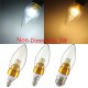 E12/E14/E27 3W Non-Dimmable LED Candle Golden Light Bulb White/Warm White 85-265V E12/E14/E27 3W Non-Dimmable LED Candle Golden Light Bulb White/Warm White 85-265V