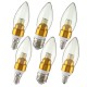 E12/E14/E27 3W Non-Dimmable LED Candle Golden Light Bulb White/Warm White 85-265V E12/E14/E27 3W Non-Dimmable LED Candle Golden Light Bulb White/Warm White 85-265V