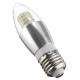 E14 E12 E27 7W 470LM 60 SMD 3014 LED White Warm White Glass Candle Bulb Light Non-Dimmable AC85-265V E14 E12 E27 7W 470LM 60 SMD 3014 LED White Warm White Glass Candle Bulb Light Non-Dimmable AC85-265V