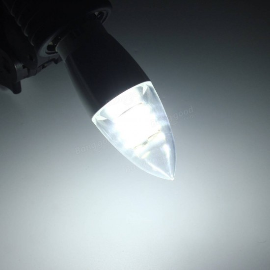 E14 E12 E27 7W 470LM 60 SMD 3014 LED White Warm White Glass Candle Bulb Light Non-Dimmable AC85-265V E14 E12 E27 7W 470LM 60 SMD 3014 LED White Warm White Glass Candle Bulb Light Non-Dimmable AC85-265V