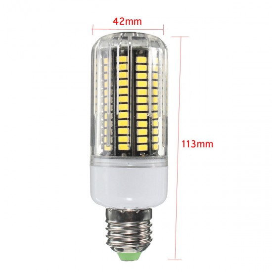 E14 E27 B22 10W 136 SMD 5733 1500LM LED Cover Corn Light Lamp Bulb AC 110V