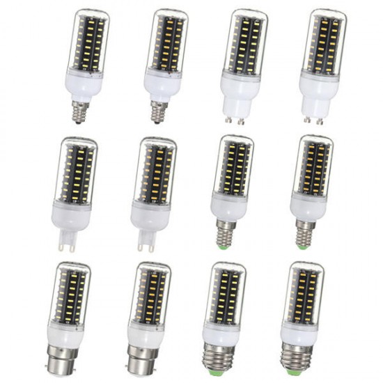 E14/E12/B22/G9/GU10/E27 LED Bulb 5W SMD 4014 72 500LM Pure White/Warm White Corn Light Lamp AC 220V E14/E12/B22/G9/GU10/E27 LED Bulb 5W SMD 4014 72 500LM Pure White/Warm White Corn Light Lamp AC 220V