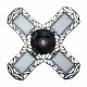 E26 E27 80W 100W E27 LED Bulb Four-Leaves Shop Garage Light Deformable Panels Ceiling High Bay Lamp AC85-265V E26 E27 80W 100W E27 LED Bulb Four-Leaves Shop Garage Light Deformable Panels Ceiling High Bay Lamp AC85-265V