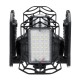 E26 E27 80W 100W E27 LED Bulb Four-Leaves Shop Garage Light Deformable Panels Ceiling High Bay Lamp AC85-265V E26 E27 80W 100W E27 LED Bulb Four-Leaves Shop Garage Light Deformable Panels Ceiling High Bay Lamp AC85-265V