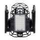 E26 E27 80W 100W E27 LED Bulb Four-Leaves Shop Garage Light Deformable Panels Ceiling High Bay Lamp AC85-265V