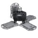 E26 E27 80W 100W E27 LED Bulb Four-Leaves Shop Garage Light Deformable Panels Ceiling High Bay Lamp AC85-265V E26 E27 80W 100W E27 LED Bulb Four-Leaves Shop Garage Light Deformable Panels Ceiling High Bay Lamp AC85-265V