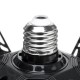 E26 E27 80W 100W E27 LED Bulb Four-Leaves Shop Garage Light Deformable Panels Ceiling High Bay Lamp AC85-265V E26 E27 80W 100W E27 LED Bulb Four-Leaves Shop Garage Light Deformable Panels Ceiling High Bay Lamp AC85-265V