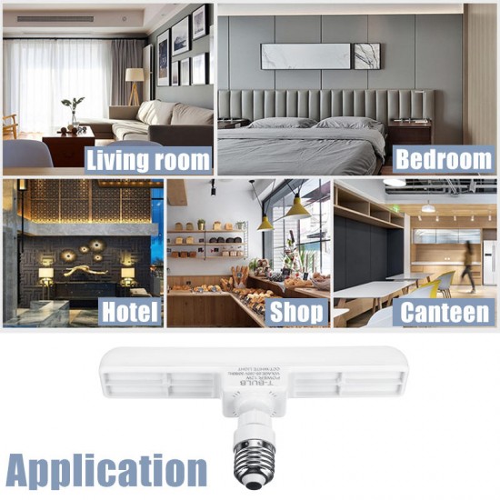 E27 12W T-shaped SMD2835 Pure White Adjustable LED Light Bulb Energy Saving Lamp AC85-265V E27 12W T-shaped SMD2835 Pure White Adjustable LED Light Bulb Energy Saving Lamp AC85-265V