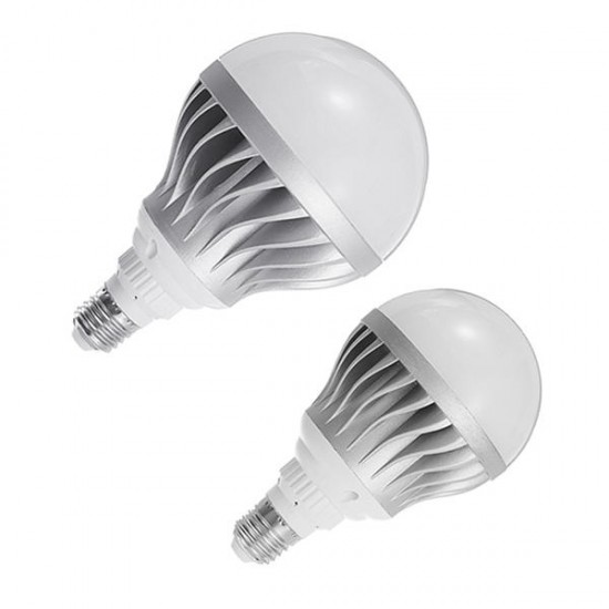 E27 15W 24W SMD5730 Pure White Silver Shell Aluminum LED Global Light Bulb AC85-265V E27 15W 24W SMD5730 Pure White Silver Shell Aluminum LED Global Light Bulb AC85-265V