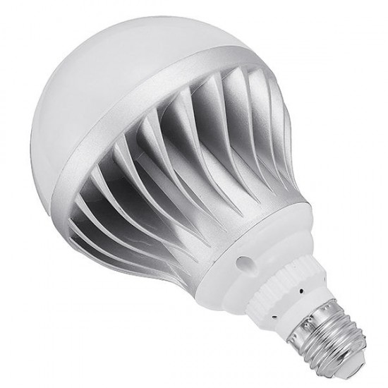 E27 15W 24W SMD5730 Pure White Silver Shell Aluminum LED Global Light Bulb AC85-265V E27 15W 24W SMD5730 Pure White Silver Shell Aluminum LED Global Light Bulb AC85-265V