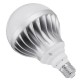 E27 15W 24W SMD5730 Pure White Silver Shell Aluminum LED Global Light Bulb AC85-265V E27 15W 24W SMD5730 Pure White Silver Shell Aluminum LED Global Light Bulb AC85-265V