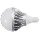 E27 15W 24W SMD5730 Pure White Silver Shell Aluminum LED Global Light Bulb AC85-265V E27 15W 24W SMD5730 Pure White Silver Shell Aluminum LED Global Light Bulb AC85-265V