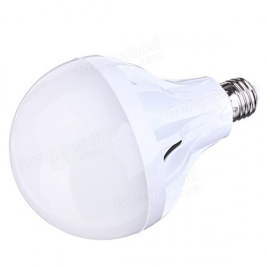 E27 15W 55 SMD 2835 Pure White/Warm White LED Globe Light Bulb 110V