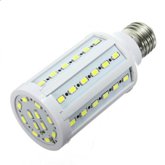 E27 15W 60 SMD 5630 White/Warm White LED Corn Light Bulbs AC 110V