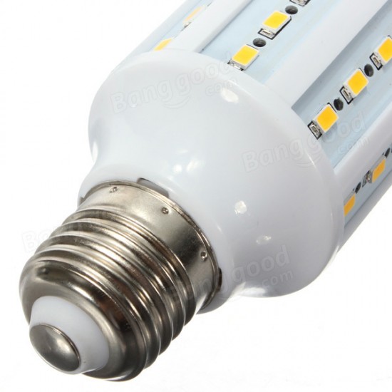 E27 15W 60 SMD 5630 White/Warm White LED Corn Light Bulbs AC 110V