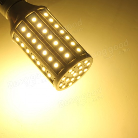 E27 15W 86 SMD 5050 White/Warm White LED Corn Light Bulbs AC 110V