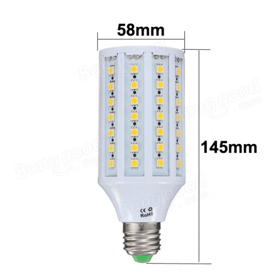 E27 15W 86 SMD 5050 White/Warm White LED Corn Light Bulbs AC 110V E27 15W 86 SMD 5050 White/Warm White LED Corn Light Bulbs AC 110V