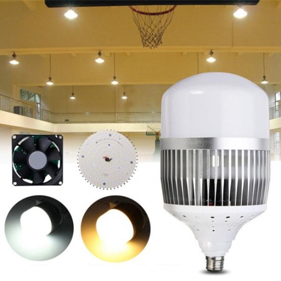 E27 200W 100LM/W SMD3030 Warm White Pure White LED Light Bulb for Factory Industry AC85-265V