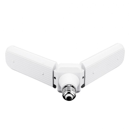 E27 26W Two-leaf Foldable Indoor Home Adjustable Ceiling 152LED Fan Light Bulb AC95-265V E27 26W Two-leaf Foldable Indoor Home Adjustable Ceiling 152LED Fan Light Bulb AC95-265V