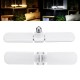 E27 26W Two-leaf Foldable Indoor Home Adjustable Ceiling 152LED Fan Light Bulb AC95-265V E27 26W Two-leaf Foldable Indoor Home Adjustable Ceiling 152LED Fan Light Bulb AC95-265V