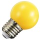 E27 2W PE Frosted LED Globe Colorful White/Red/Green/Blue/Ylellow Lamp AC110-240V