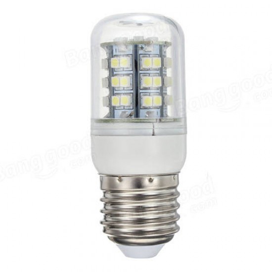 E27 3W Pure White 48 SMD 3528 LED Energy Saving Corn Bulb 200-240V