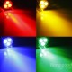 E27 3W AC 220V 3 LEDs Red/Yellow/Blue/Green LED Spot Lightt Bulbs