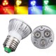 E27 3W AC 220V 3 LEDs Red/Yellow/Blue/Green LED Spot Lightt Bulbs E27 3W AC 220V 3 LEDs Red/Yellow/Blue/Green LED Spot Lightt Bulbs